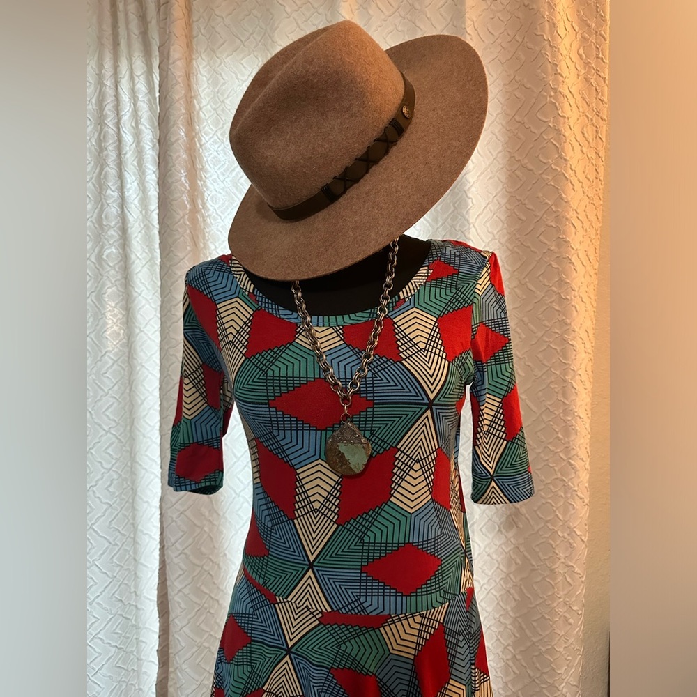 LuLaRoe Dress - Multicolored - Small